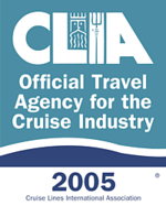 Official cruise travel agent for Clia